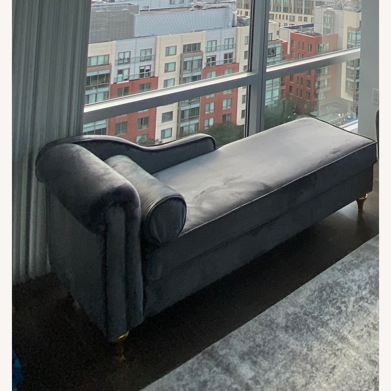 Modern Upholstery Chaise Lounge Chair - image-1