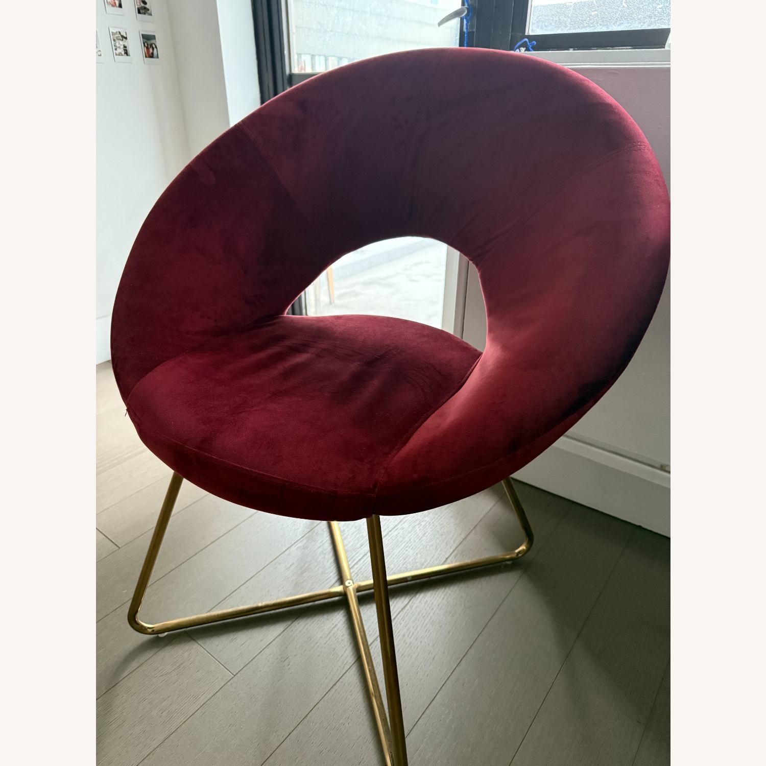 Duhome Set of 2 Velvet Accent Chairs - image-2