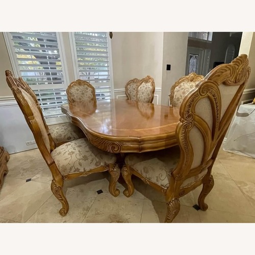 Used Michael Amini Trevi Dining Table for sale on AptDeco