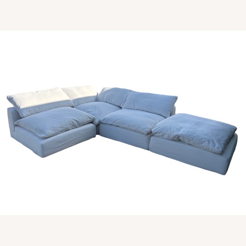 Used RH Cloud® Modular 4-Piece Armless Sectional for sale on AptDeco
