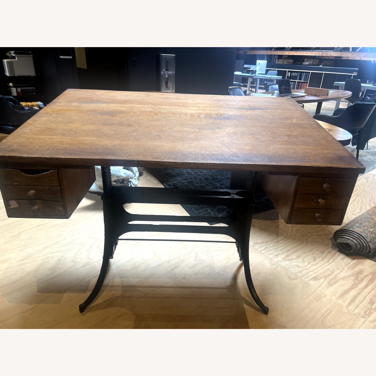 Vintage Architect/Drafting Table - image-2
