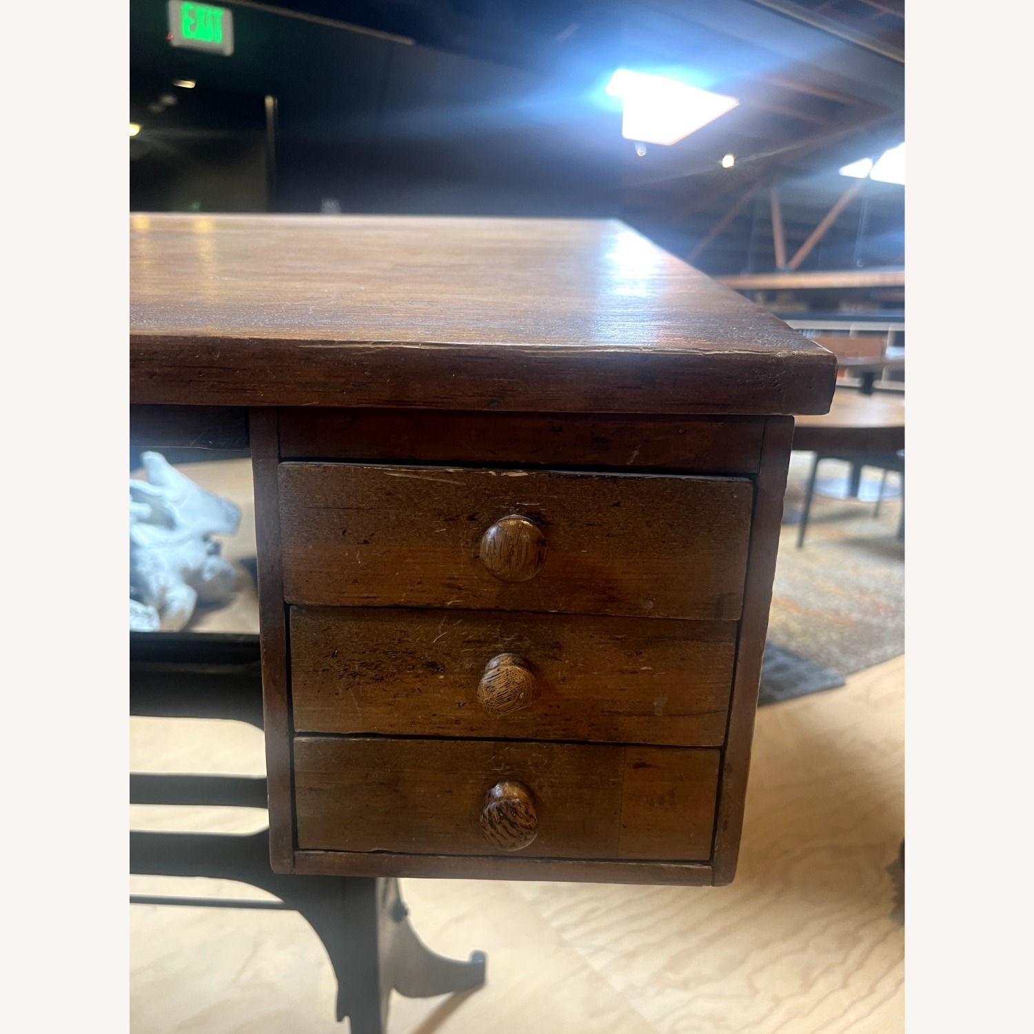 Vintage Architect/Drafting Table - image-6