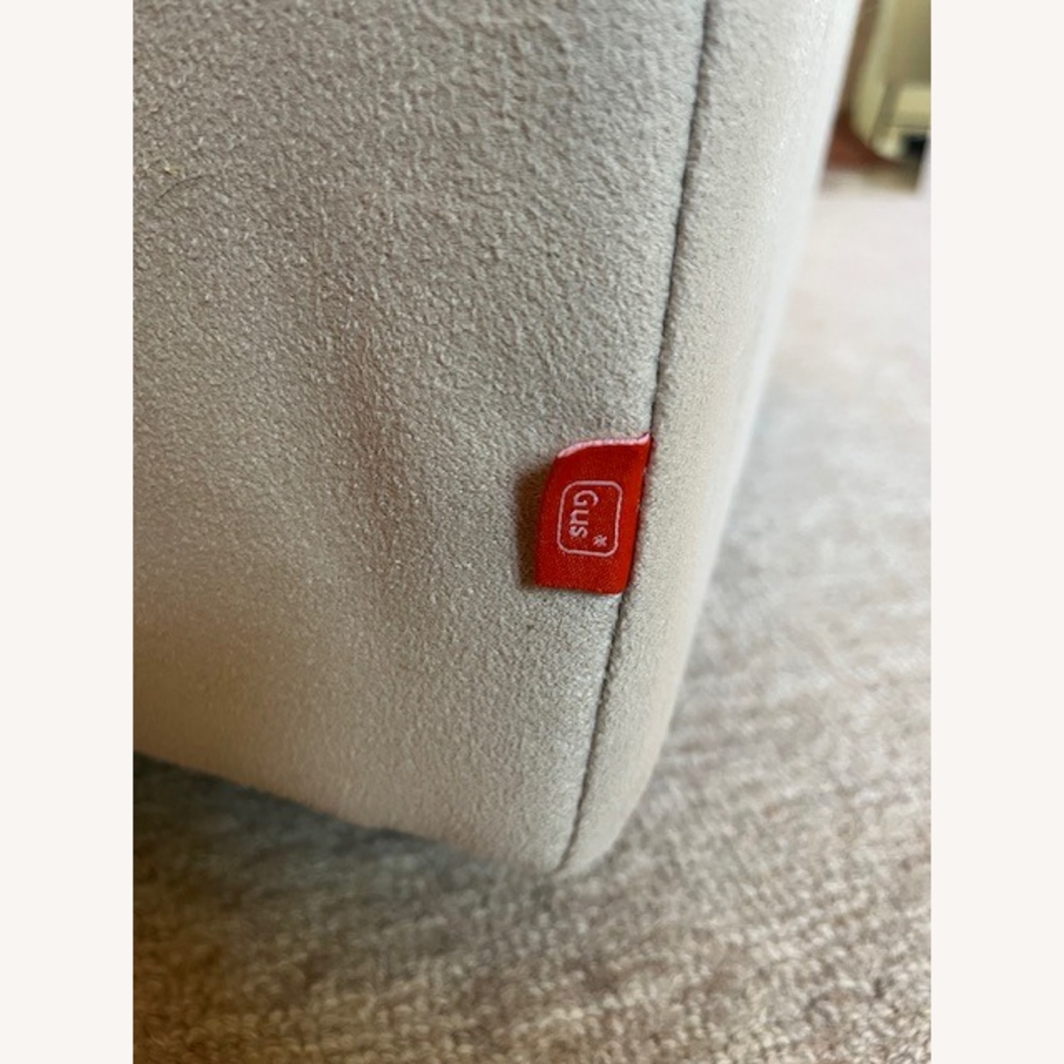 Gus Modern Sparrow Glider and Ottoman - image-3