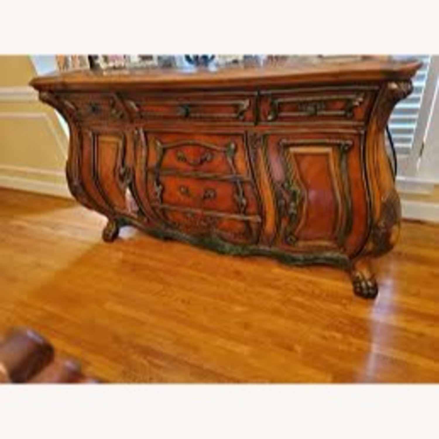 Michael Amini Chateau Beauvais Buffet with Mirror - image-2