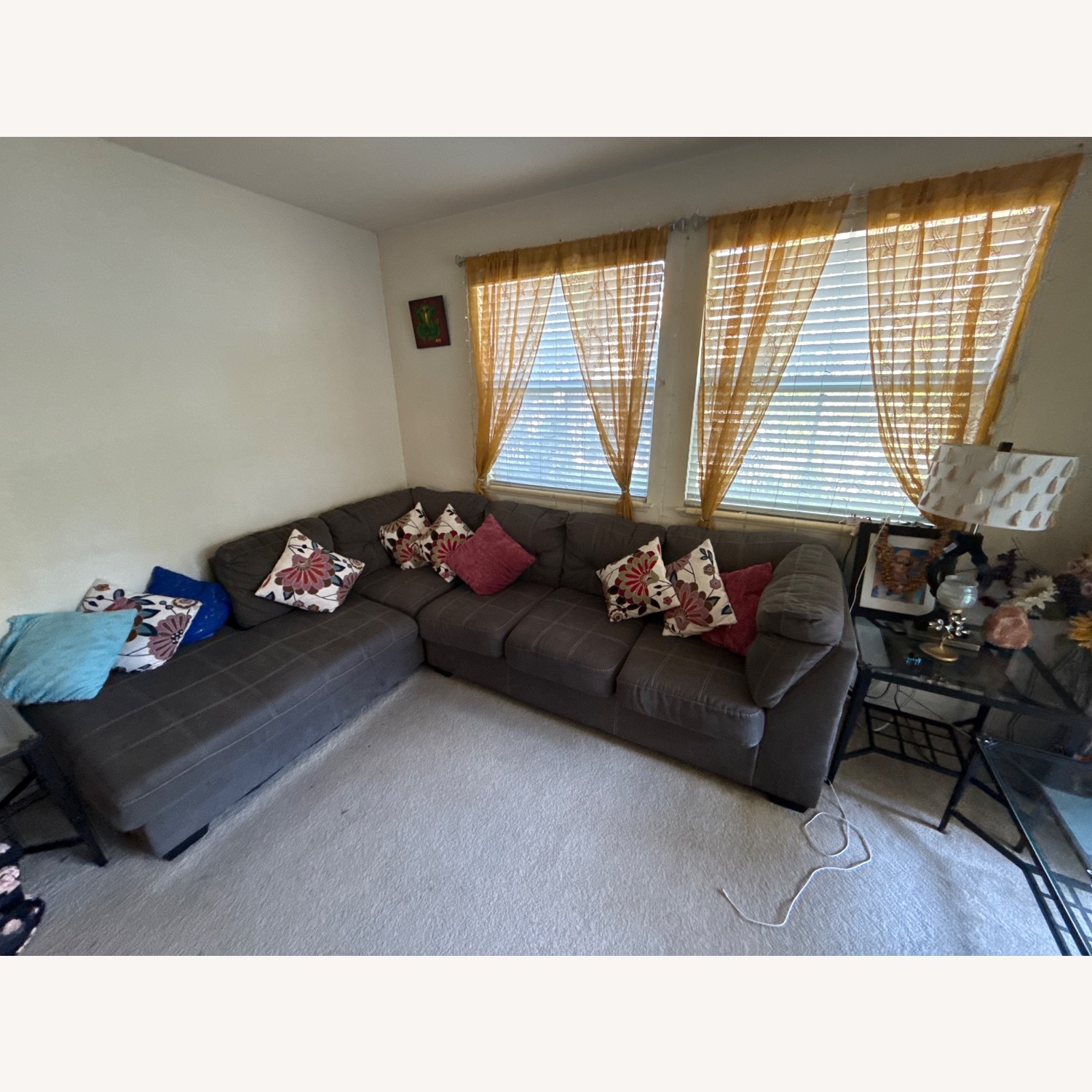 Ashley Sectional Sofa L Shaped - image-2