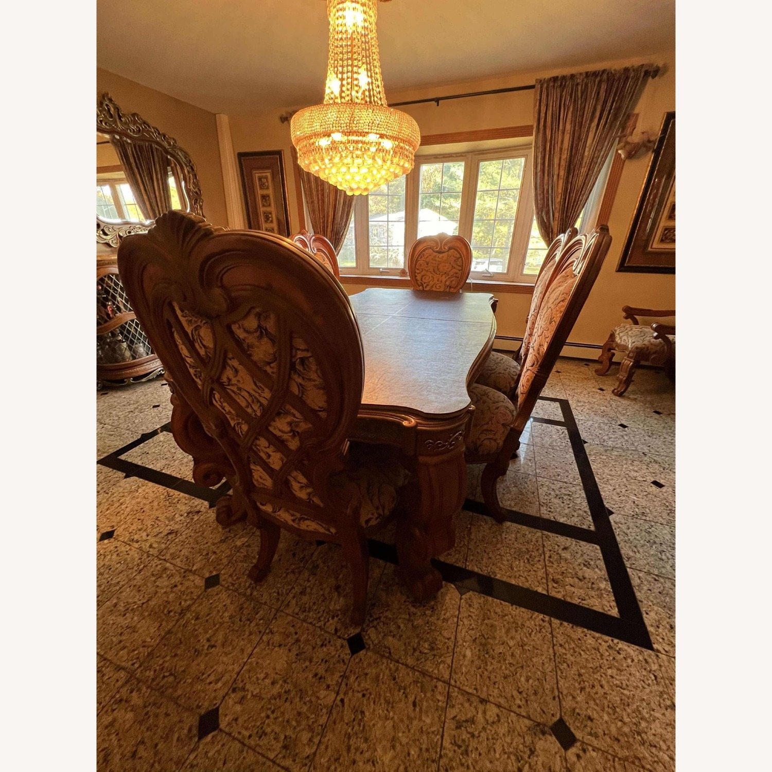 Michael Amini Venetian Dining Set - image-3