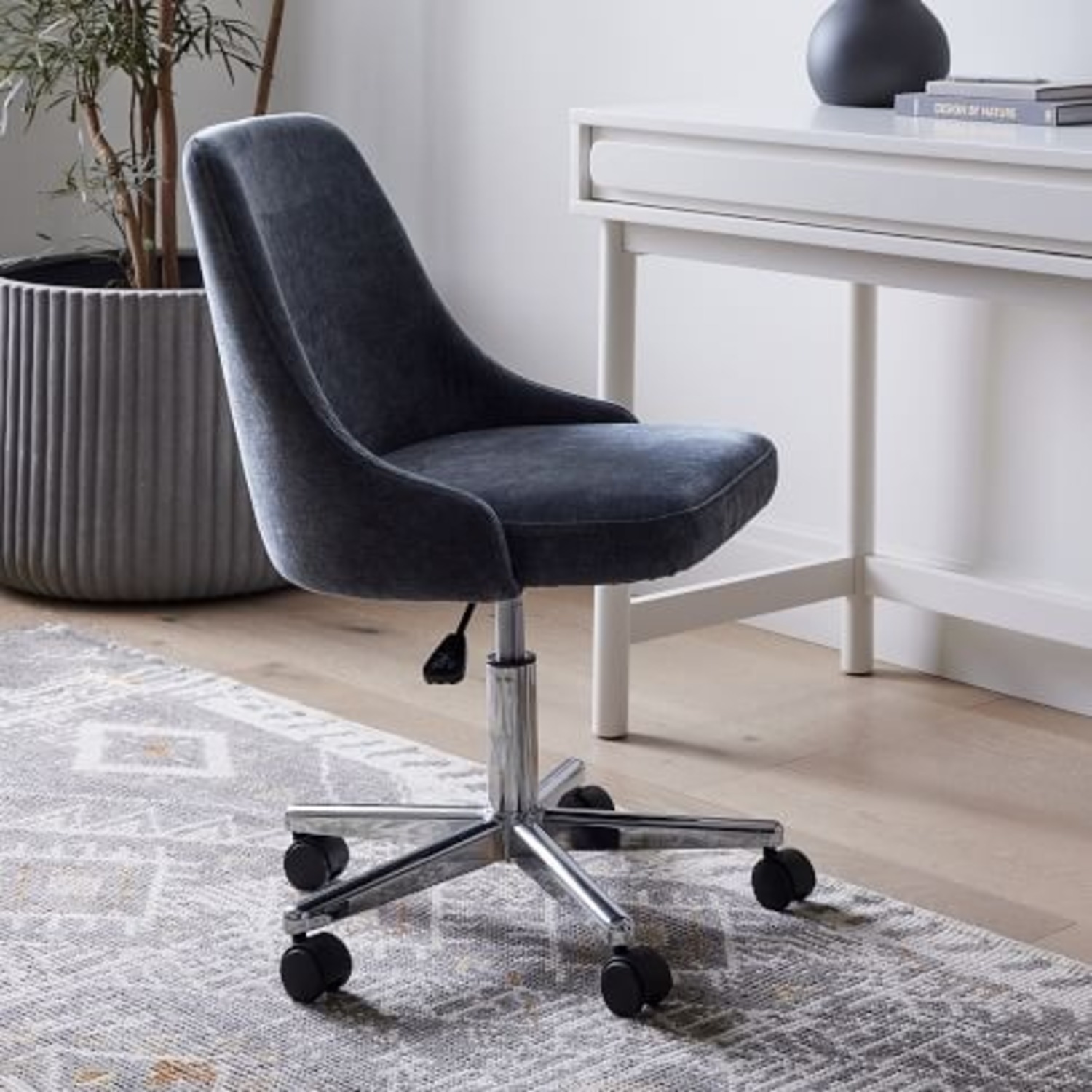 West Elm Branson Swivel Office Chair - image-1
