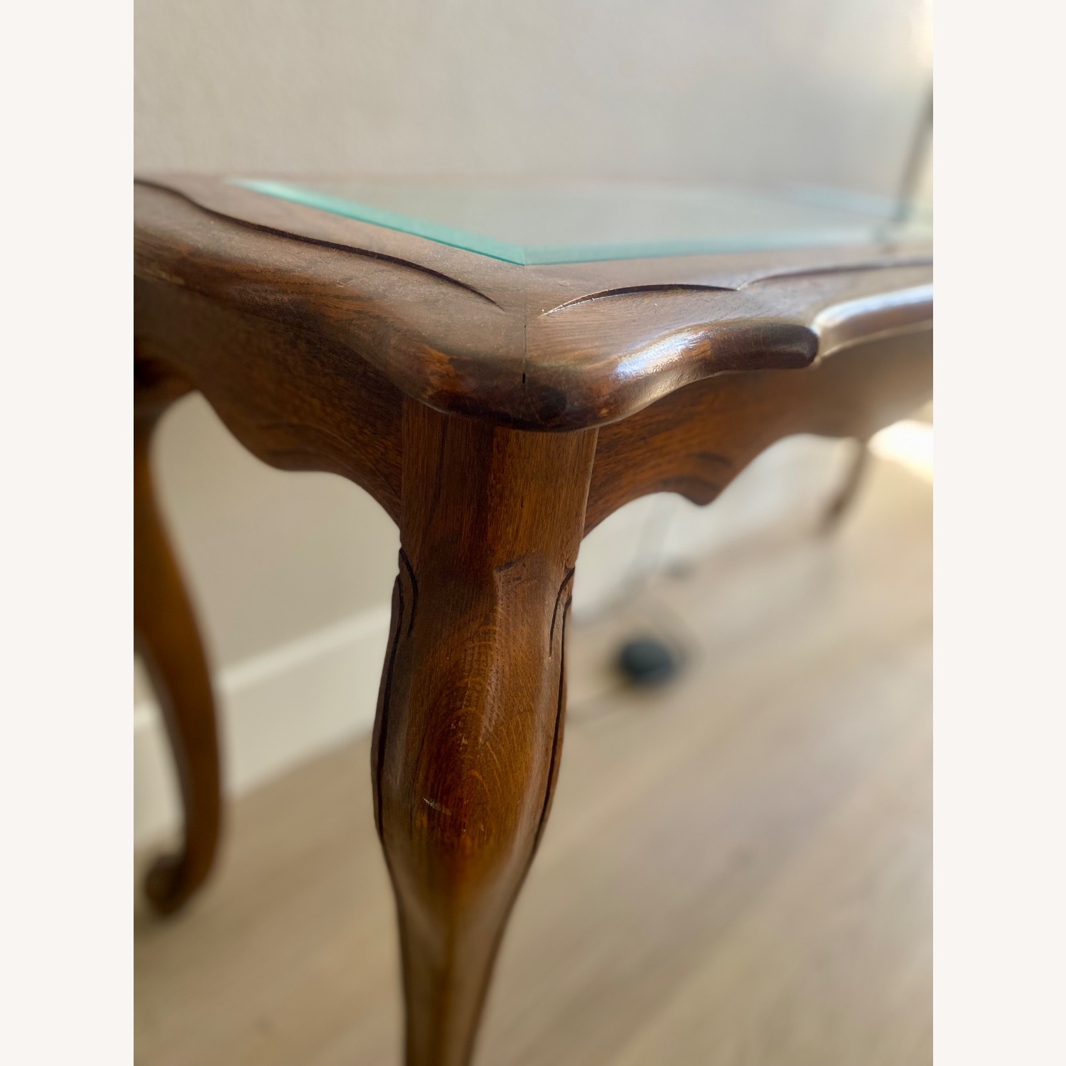 Glass Top Console Table - image-3