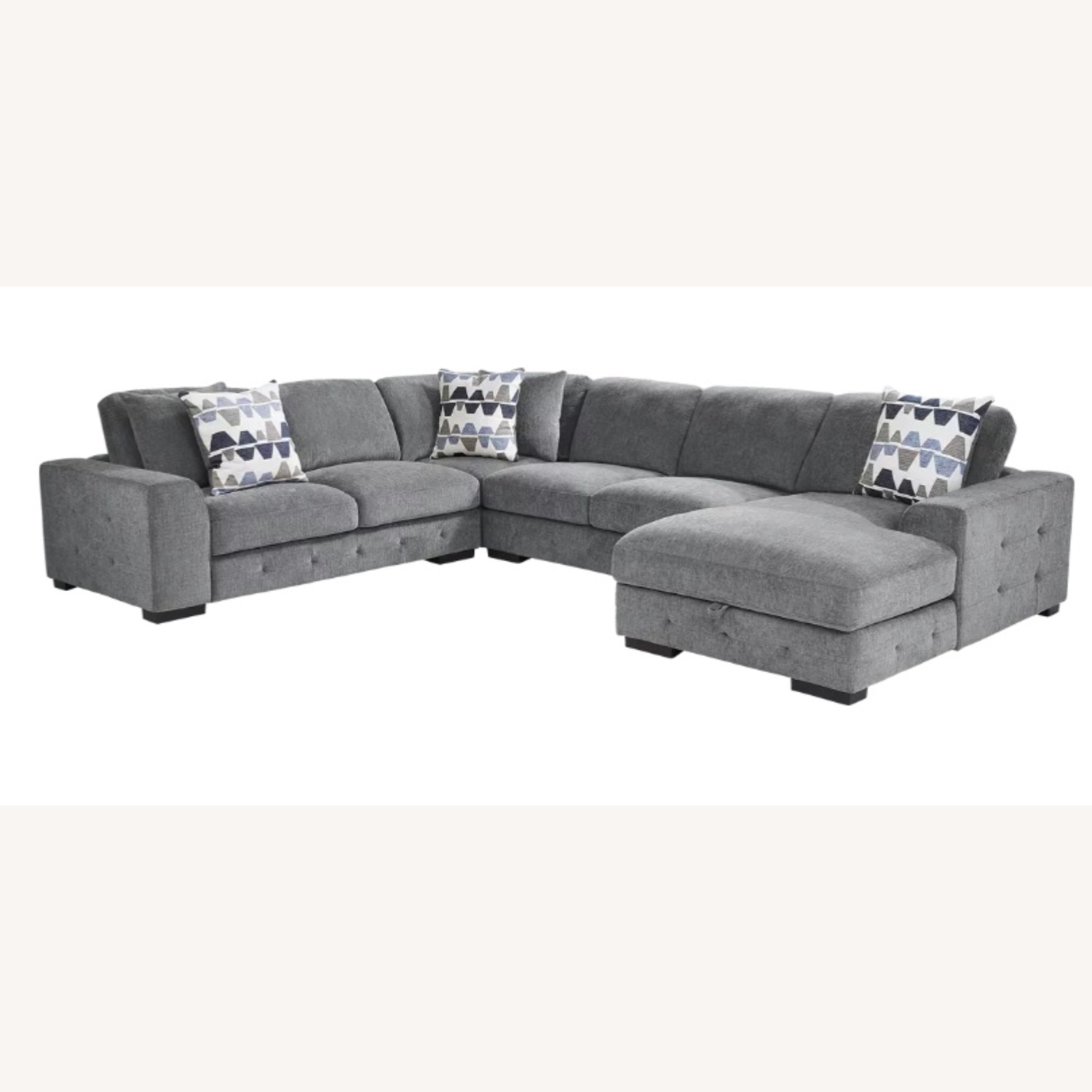 Rooms To Go Marcola 4 Pc Chaise Sectional - image-5