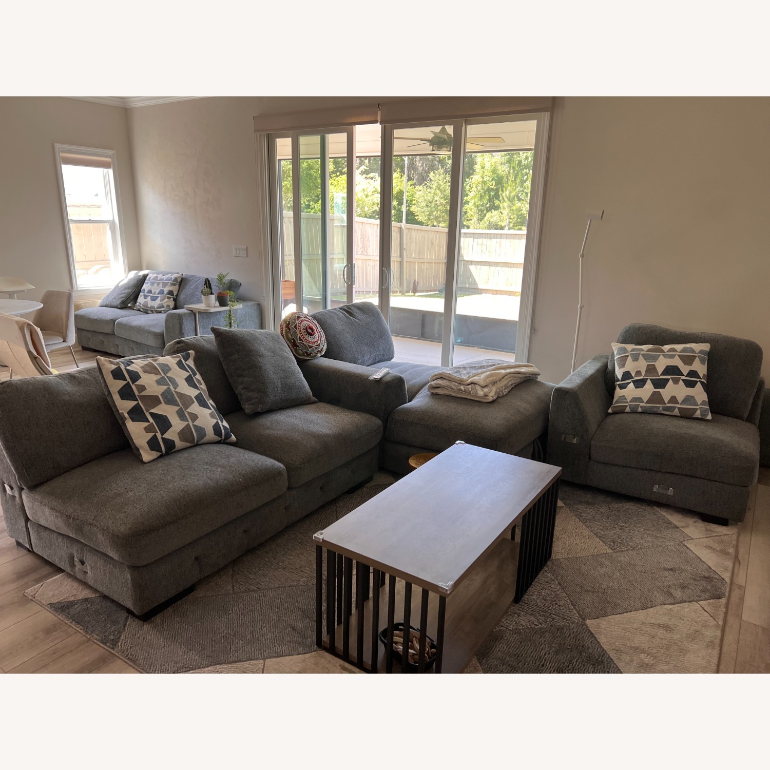 Rooms To Go Marcola 4 Pc Chaise Sectional - image-1