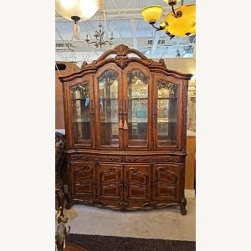Used Michael Amini Tresor China Cabinet for sale on AptDeco