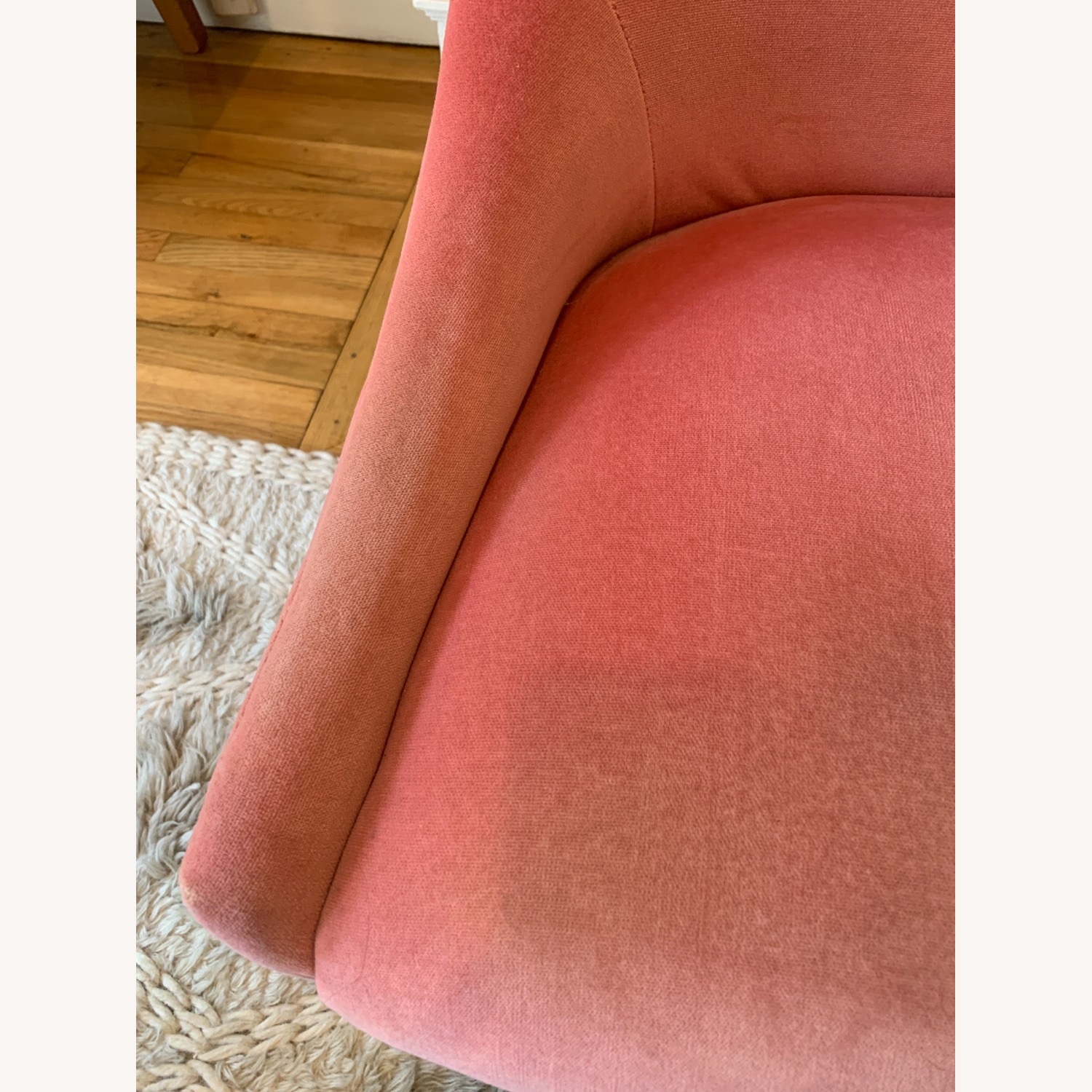 Anthropologie Velvet Elowen Armchair Blossom - image-12