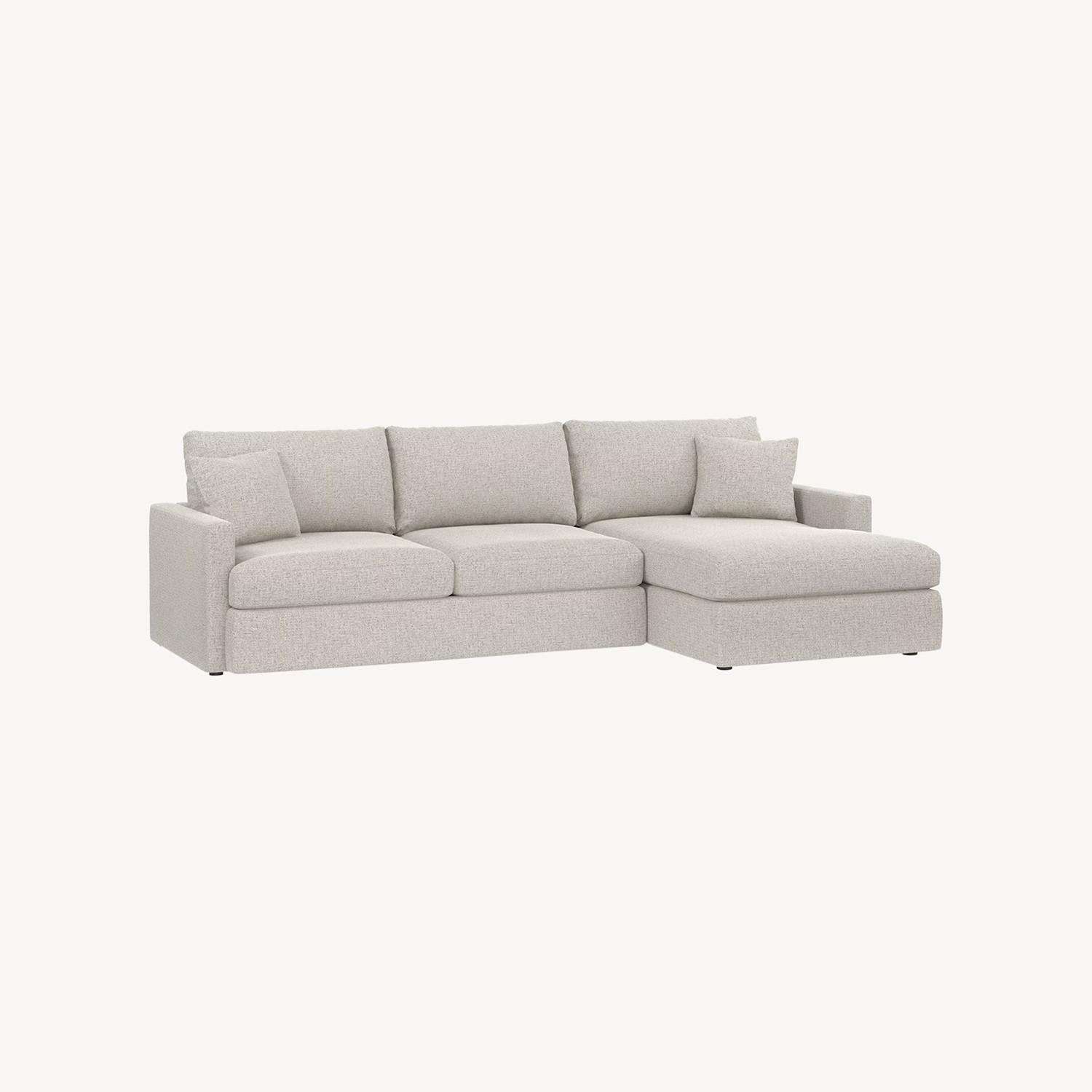 McCreary Modern Gray Sectional Sofa - image-0
