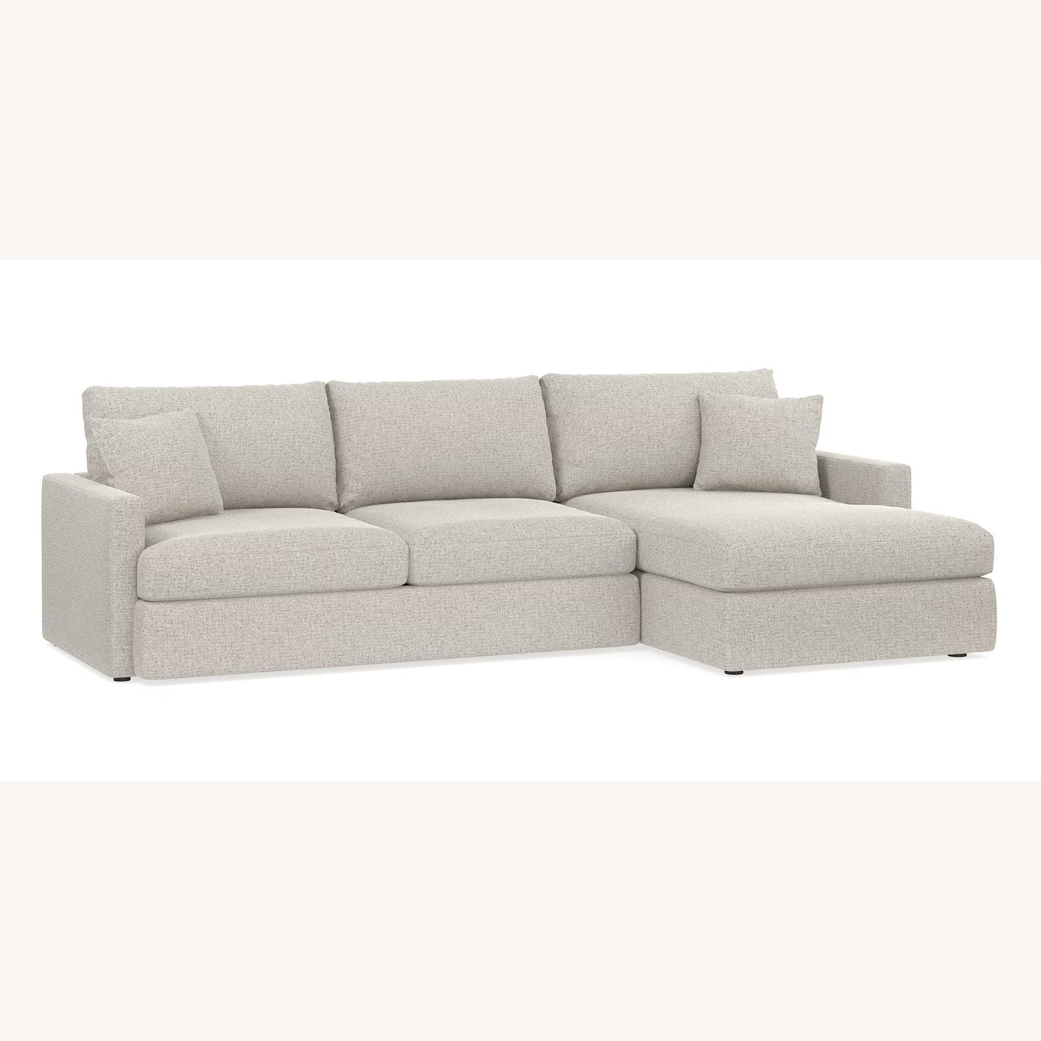 McCreary Modern Gray Sectional Sofa - image-9