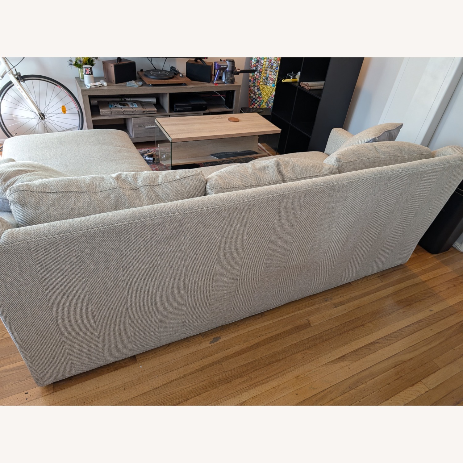 McCreary Modern Gray Sectional Sofa - image-2