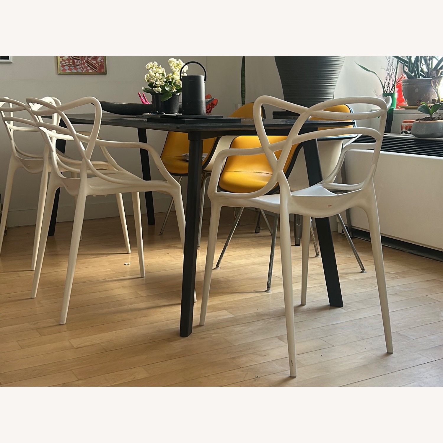 Design Within Reach Black Slim Dining Table  - image-2