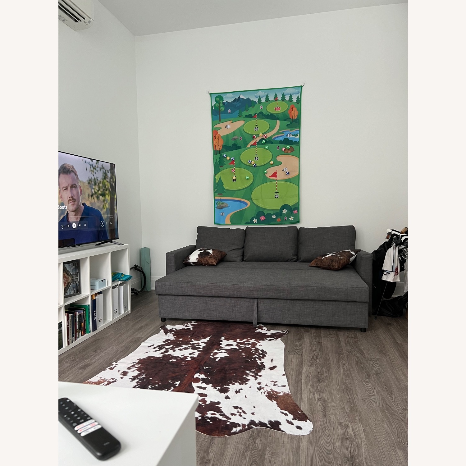 IKEA Friheten Gray Sleeper Sofa - image-3