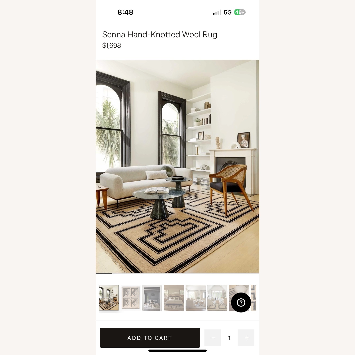 Lulu & Georgia 8x10’ Senna Rug  - image-2