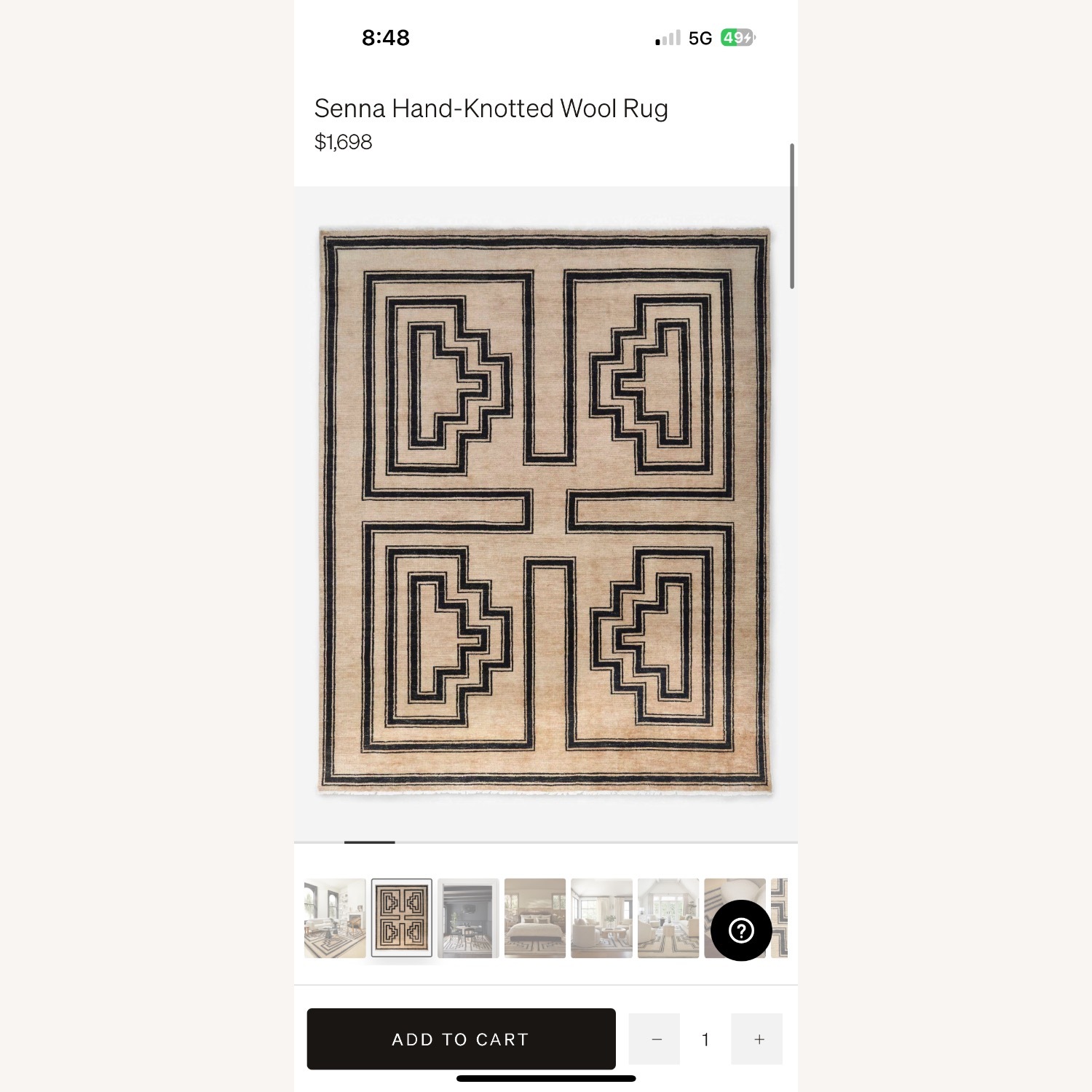 Lulu & Georgia 8x10’ Senna Rug  - image-1