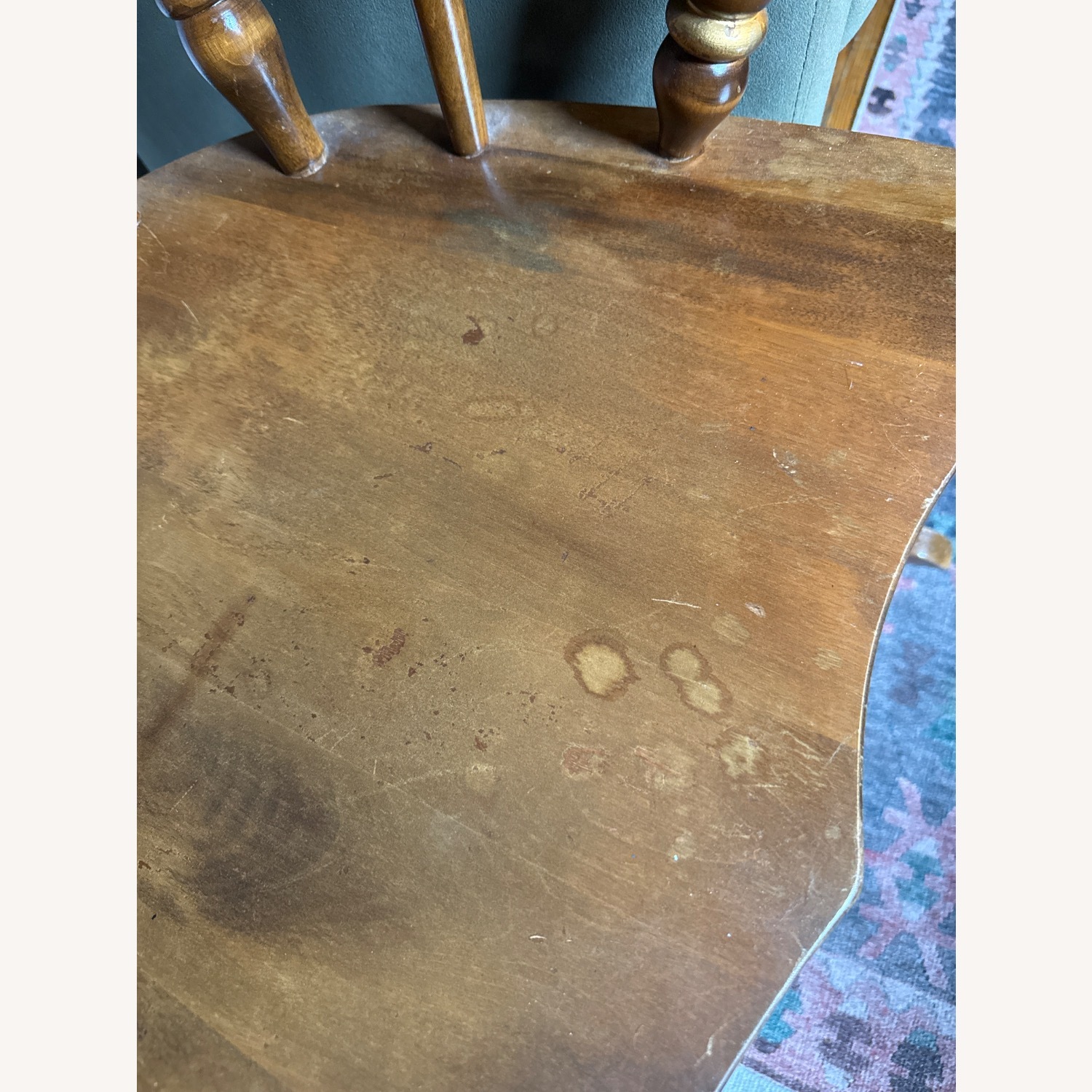 Vintage Wooden Rocking Chair - image-3