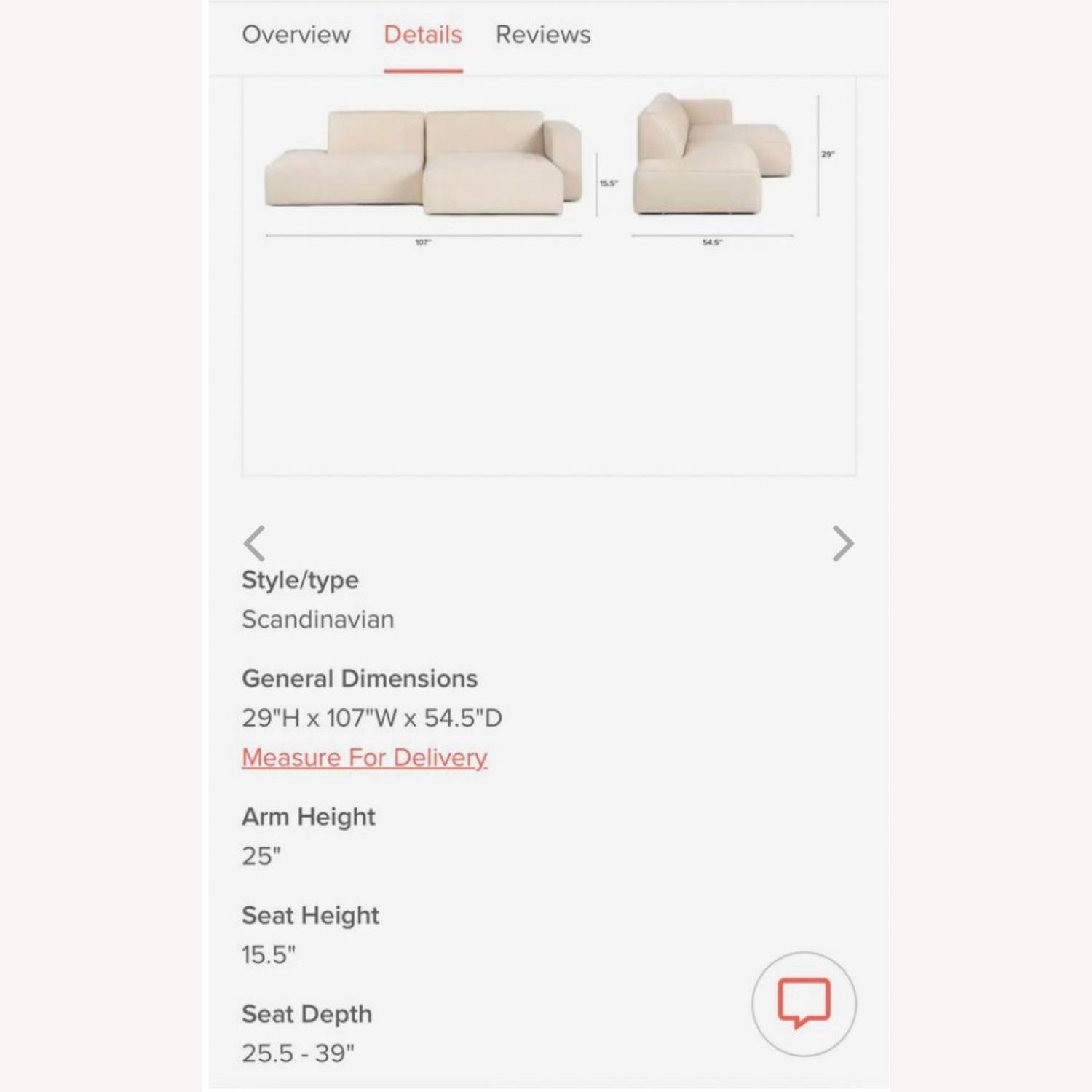 Article Solae Sectional Couch - image-3