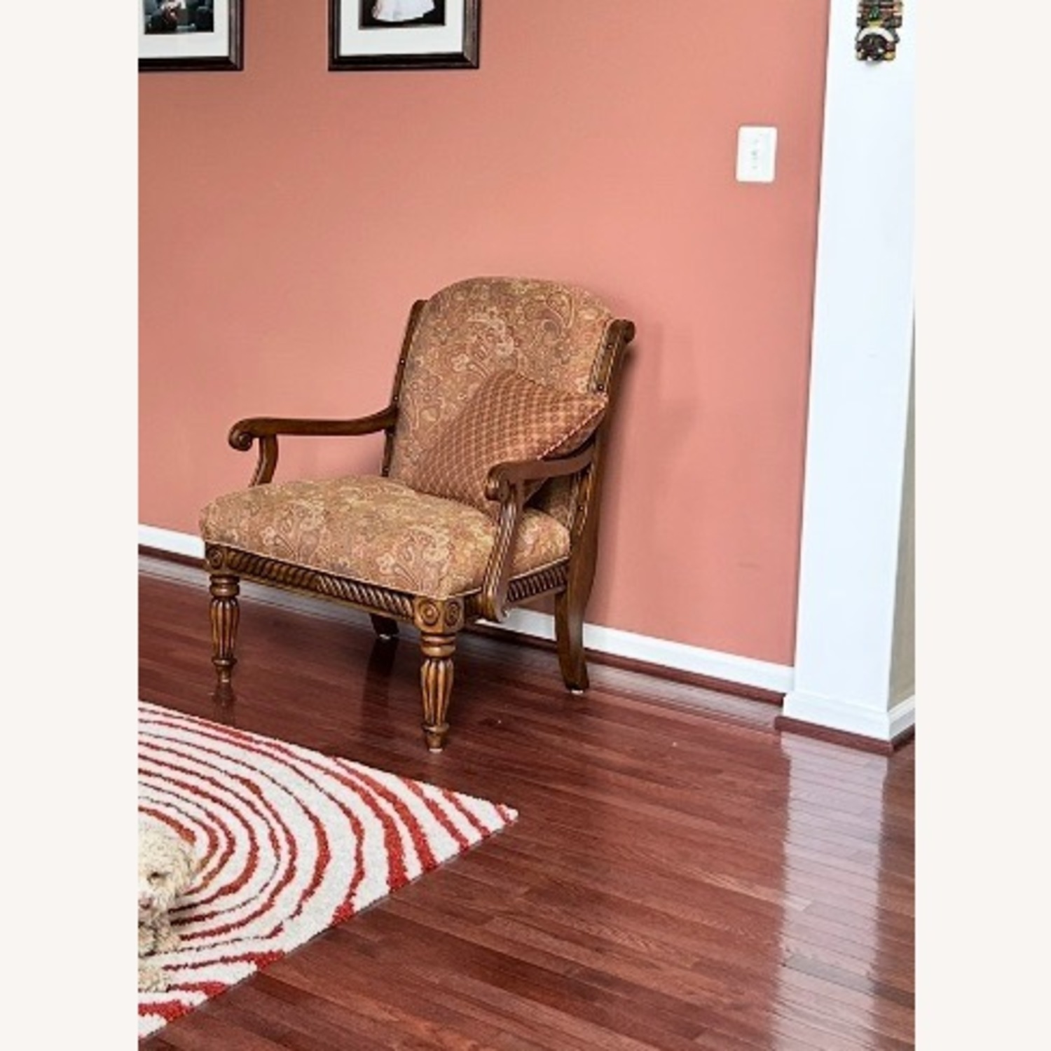 Elegant Paisley Accent Chairs - image-2
