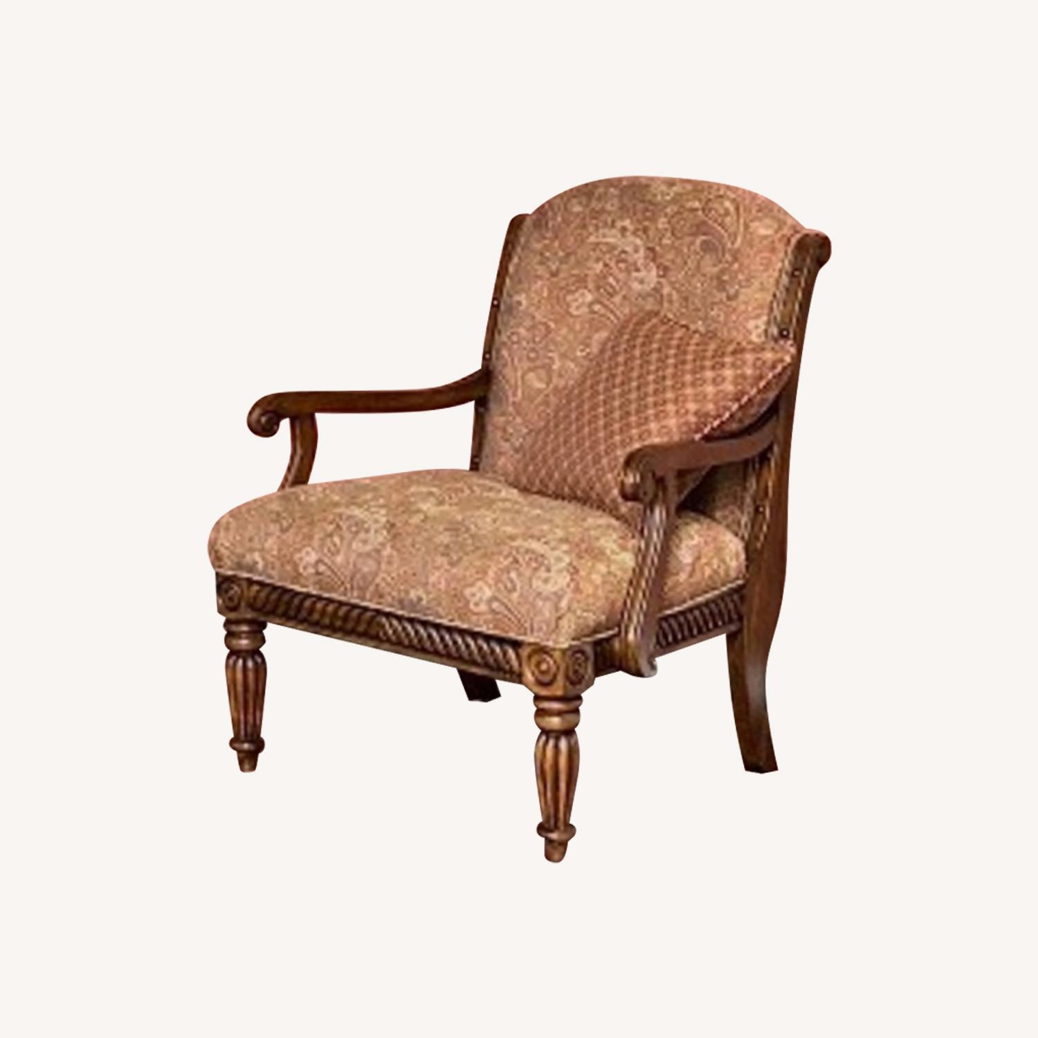 Elegant Paisley Accent Chairs - image-0