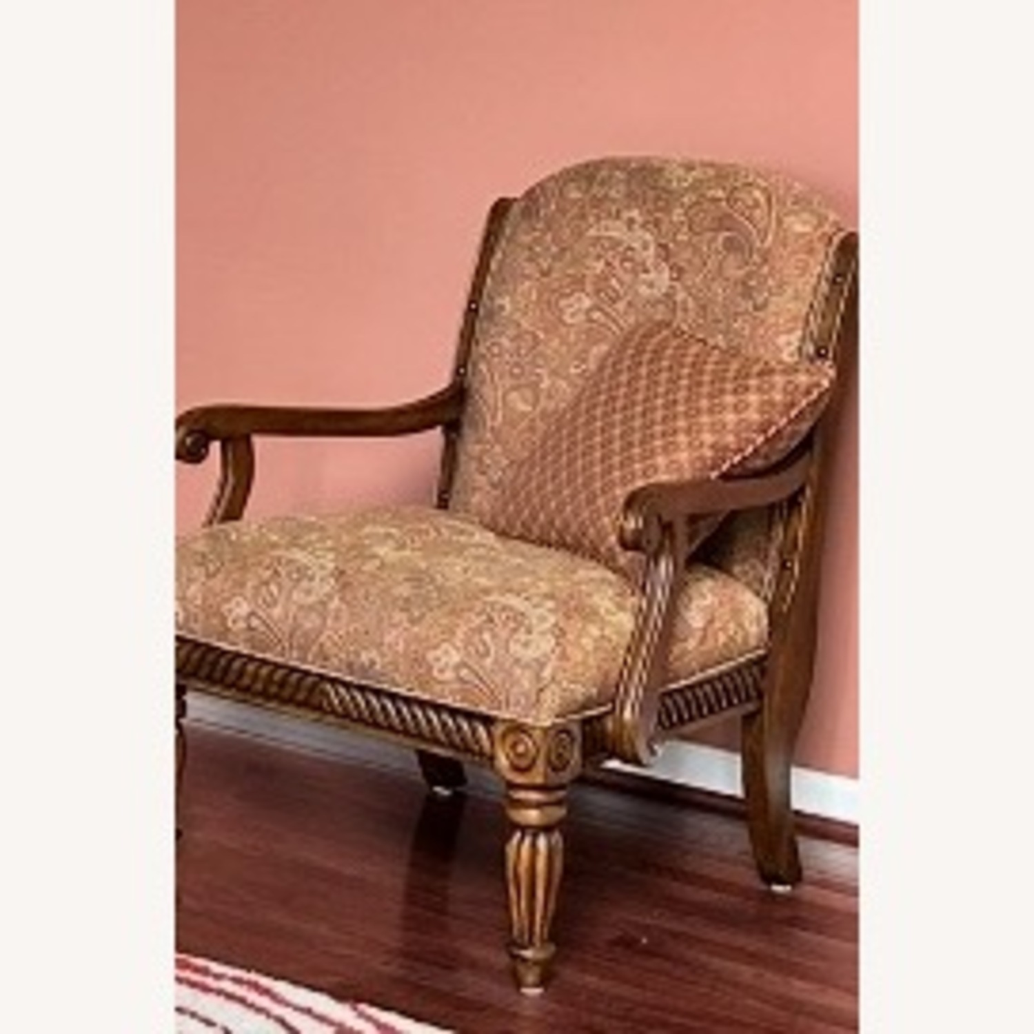 Elegant Paisley Accent Chairs - image-3