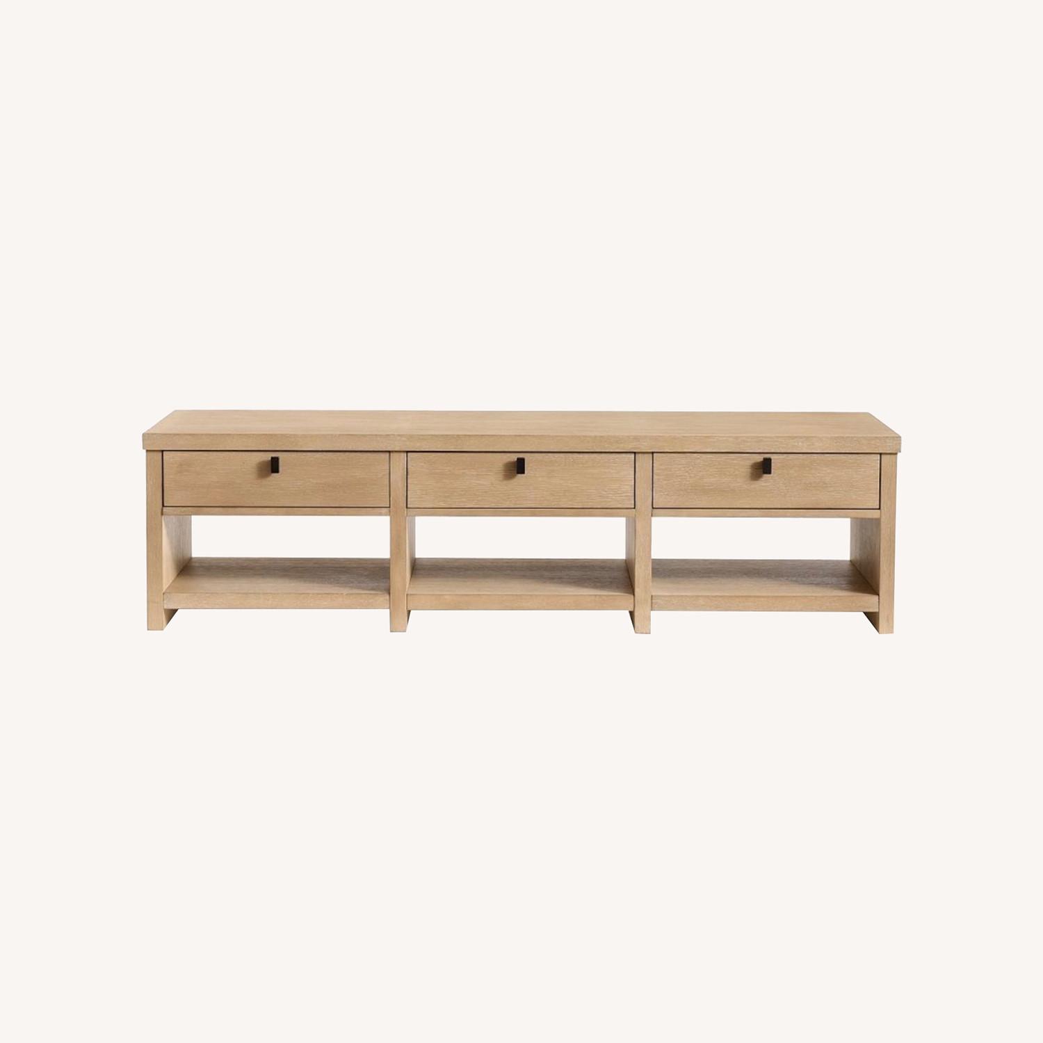 Pottery Barn Modern Farmhouse Bench - image-0