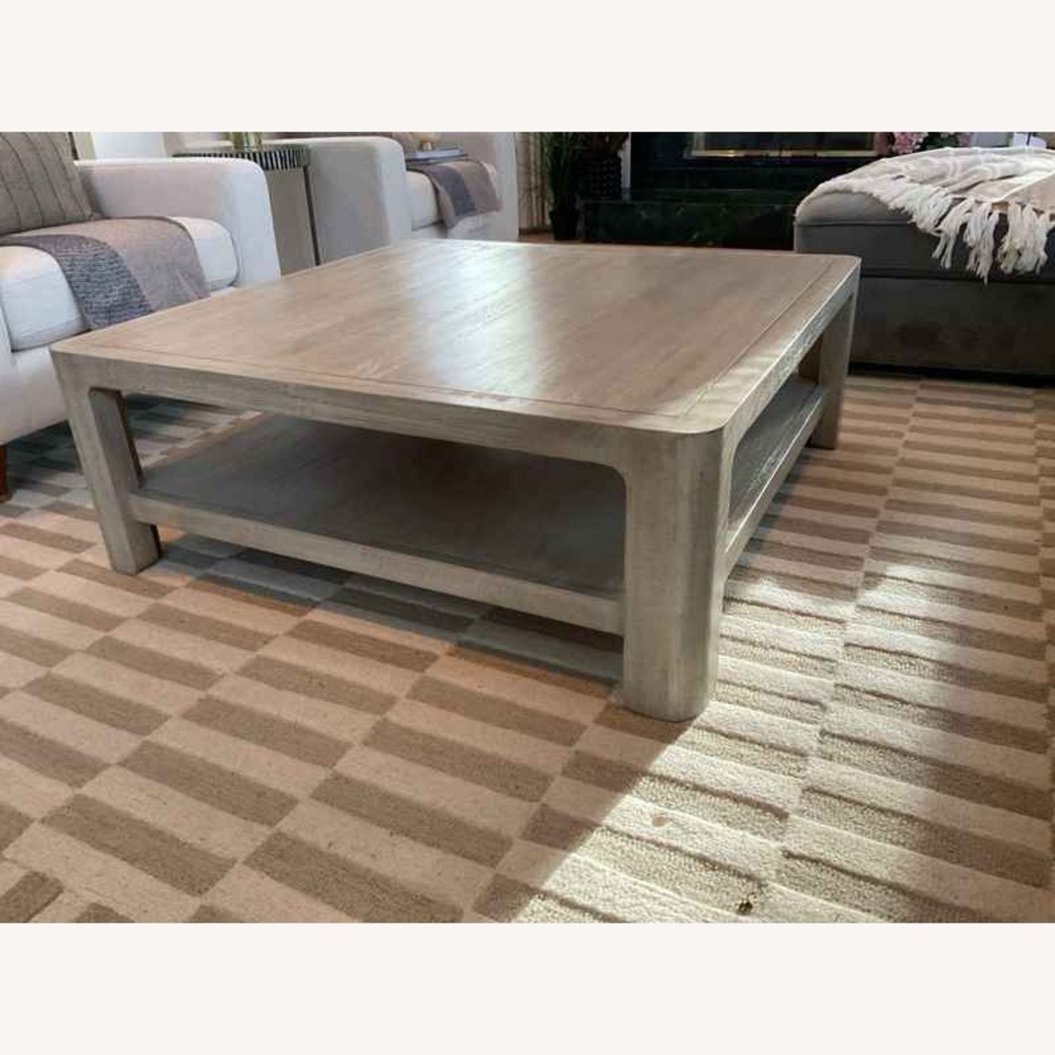 Pottery Barn Aptos Square Coffee Table 44" - image-2