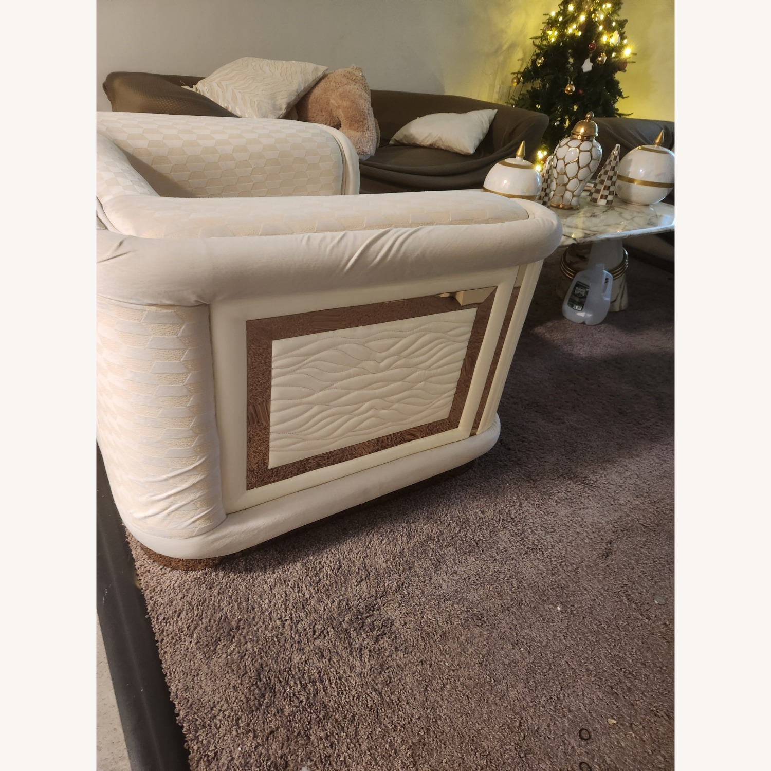 Ivory Sofa - image-2