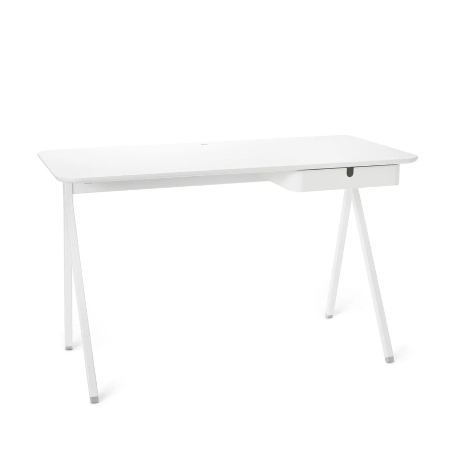 Poppin Key Desk with Pull Out Drawer - image-5
