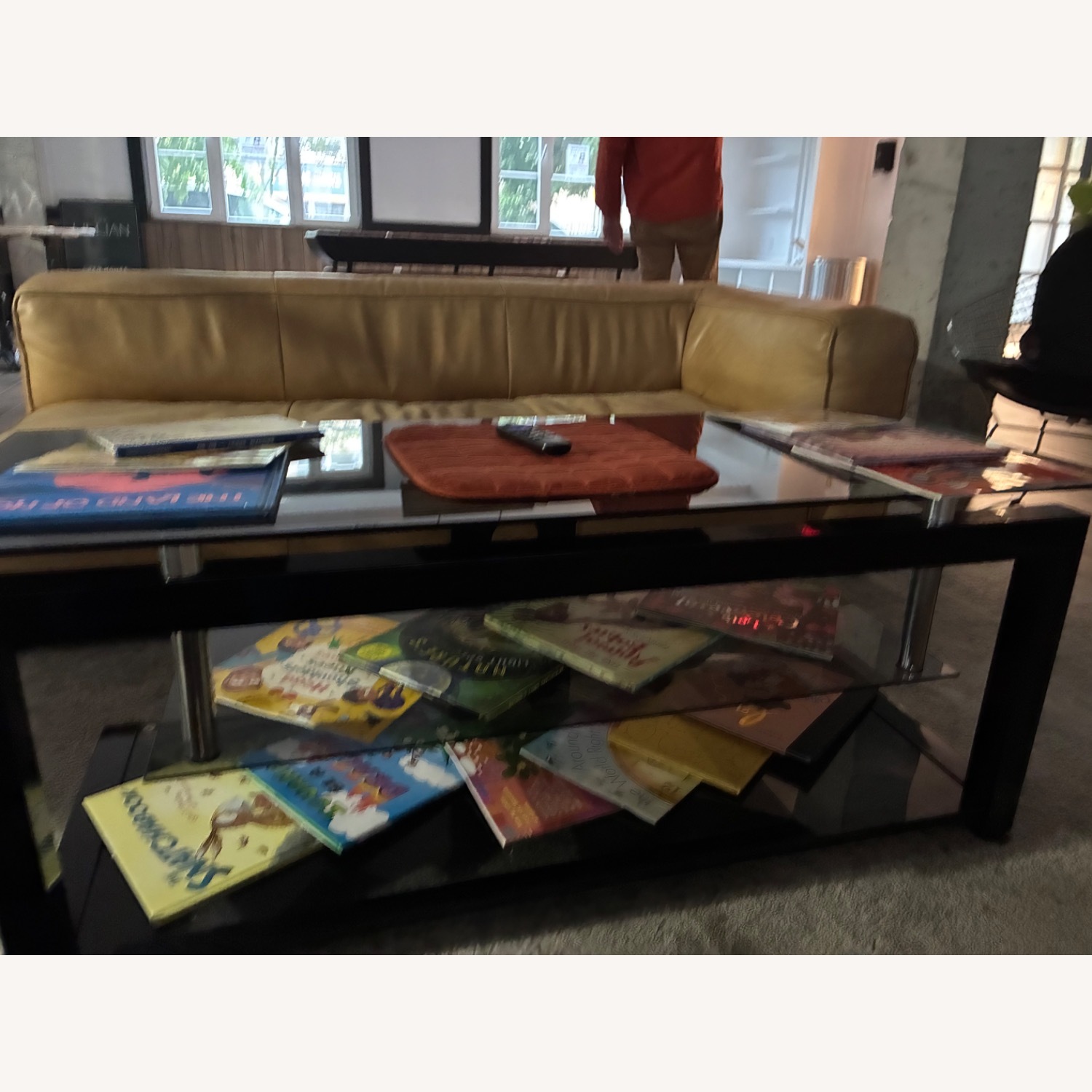 Glass 2 Level Coffee Table  - image-3