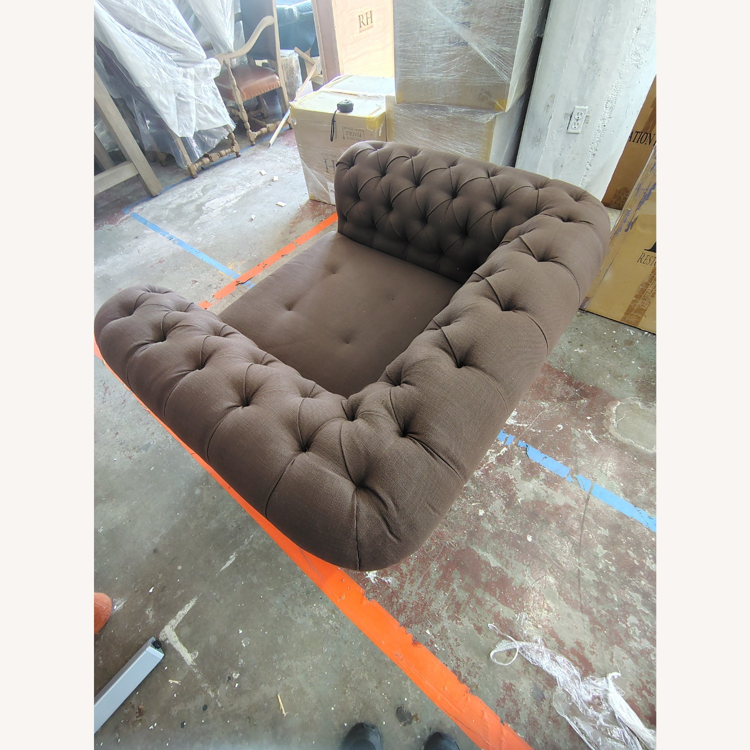 Restoration Hardware Chesterfield Chair - image-3