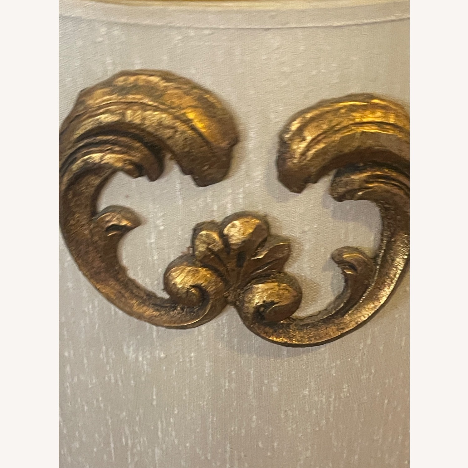 Hollywood Regency Golden Gilded Lamps - image-11