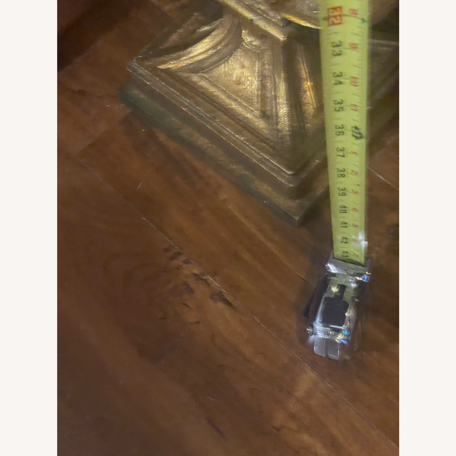 Hollywood Regency Golden Gilded Lamps - image-6