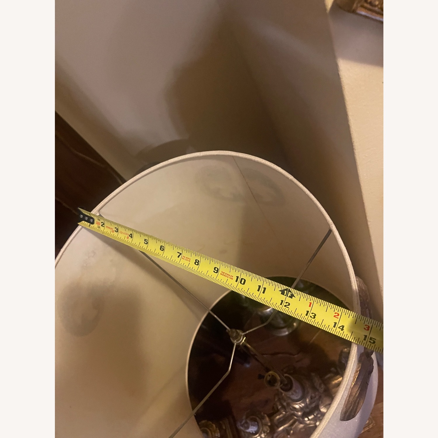 Hollywood Regency Golden Gilded Lamps - image-4