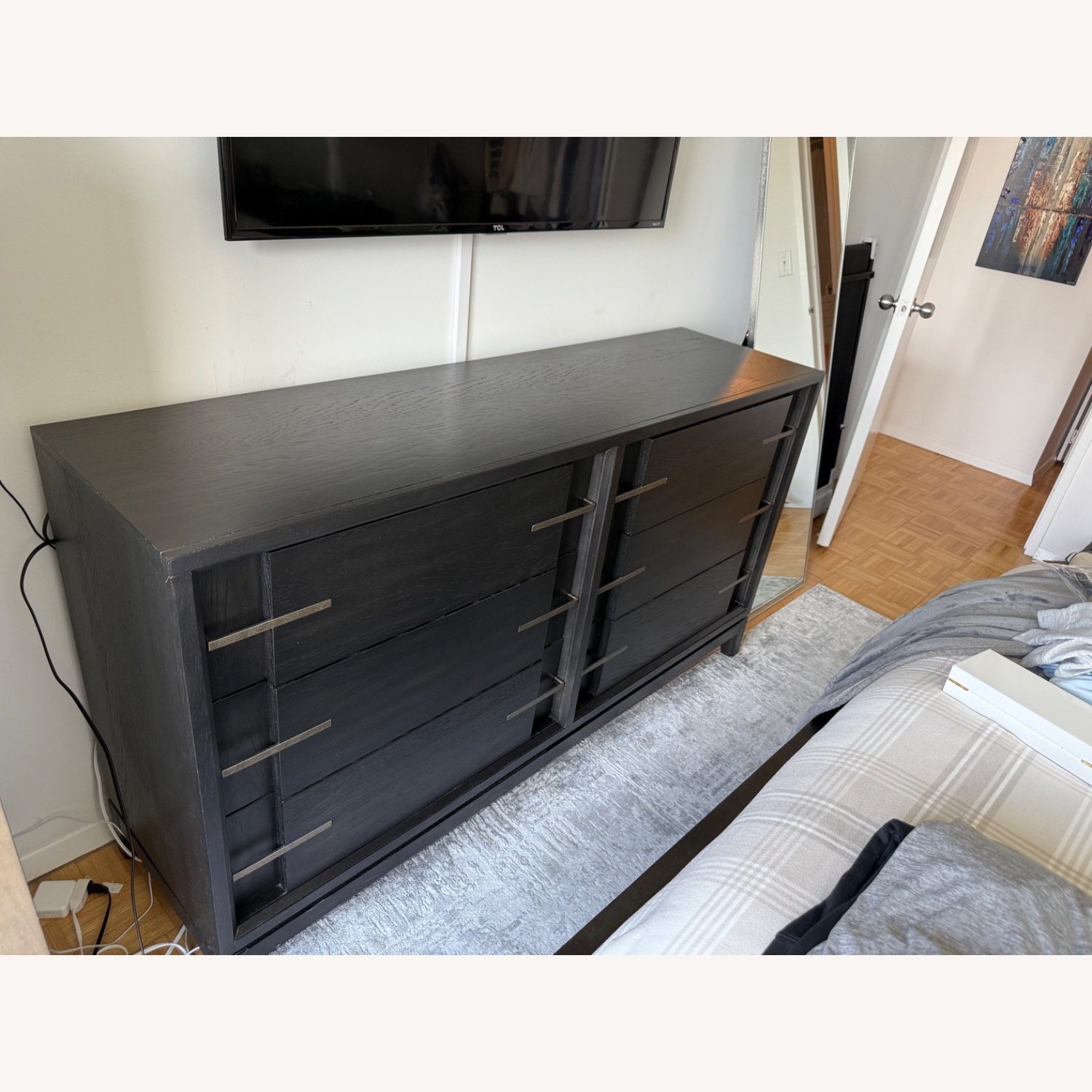 Raymour & Flanigan Black Dresser  - image-2