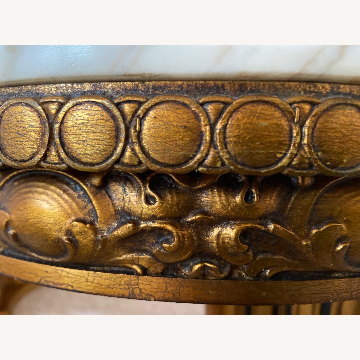 Vintage Marble Top End Tables - image-5