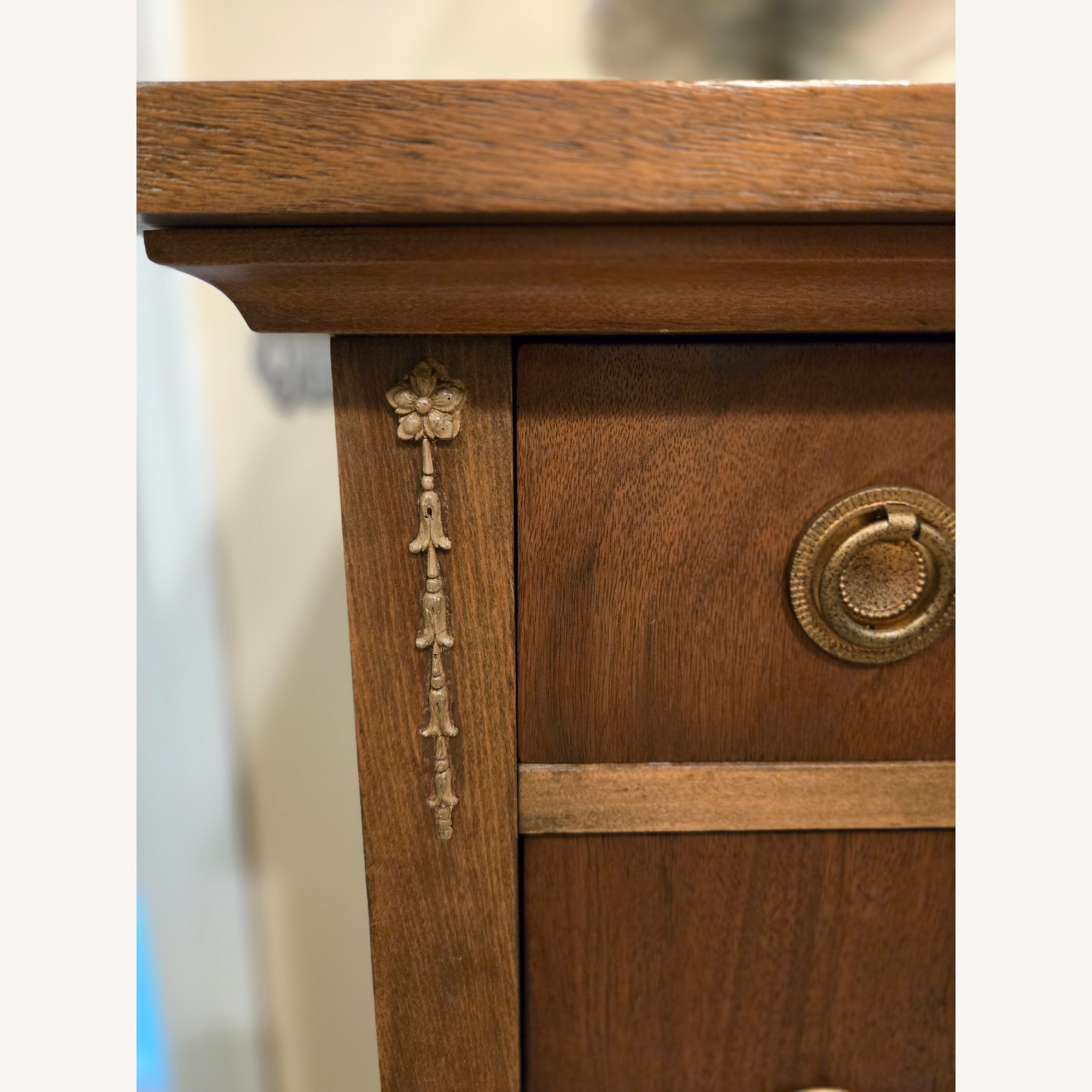 Vintage Unagusta High Boy Dresser with Mirror - image-9