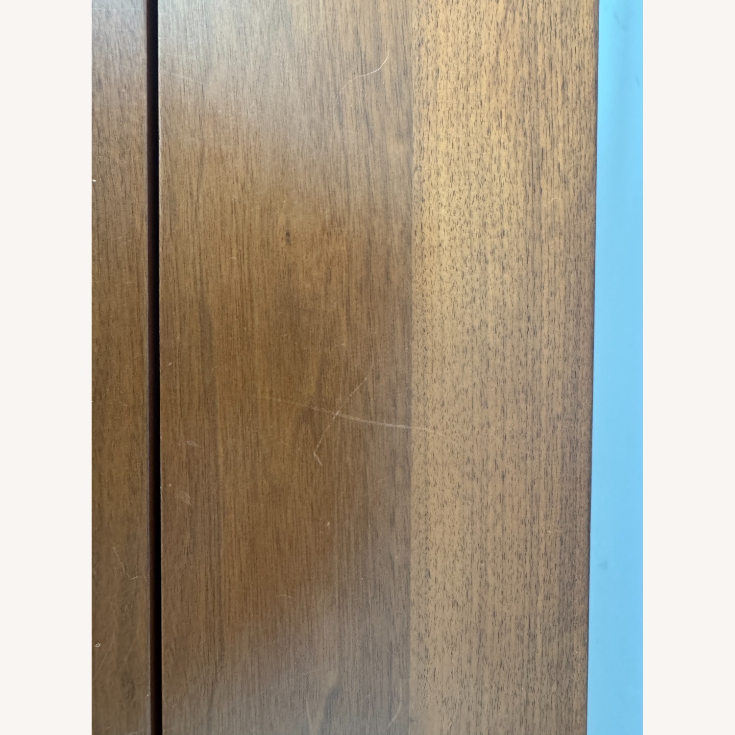 West Elm Pop-Up Coffee Table (Walnut & Marble) - image-9