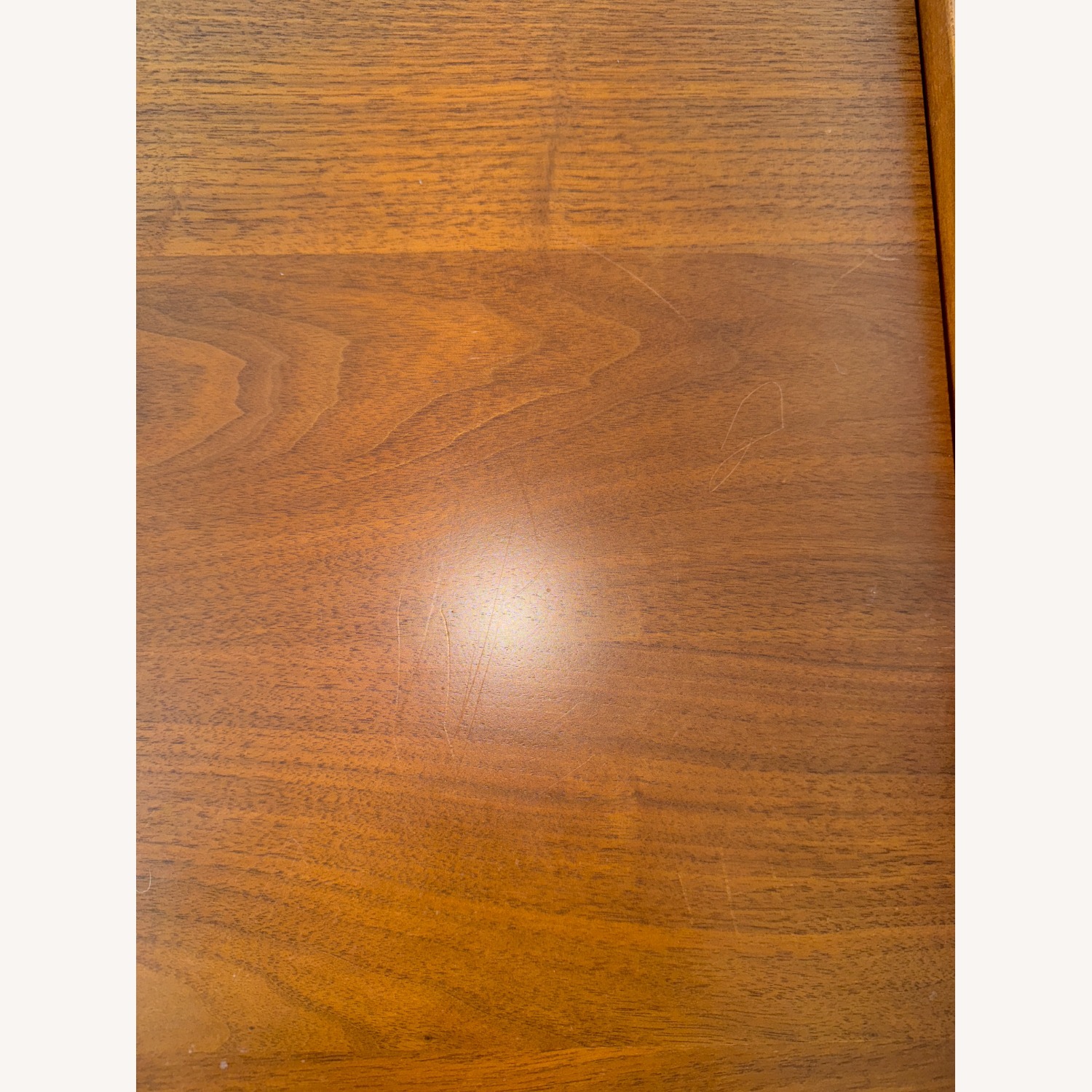 West Elm Pop-Up Coffee Table (Walnut & Marble) - image-10