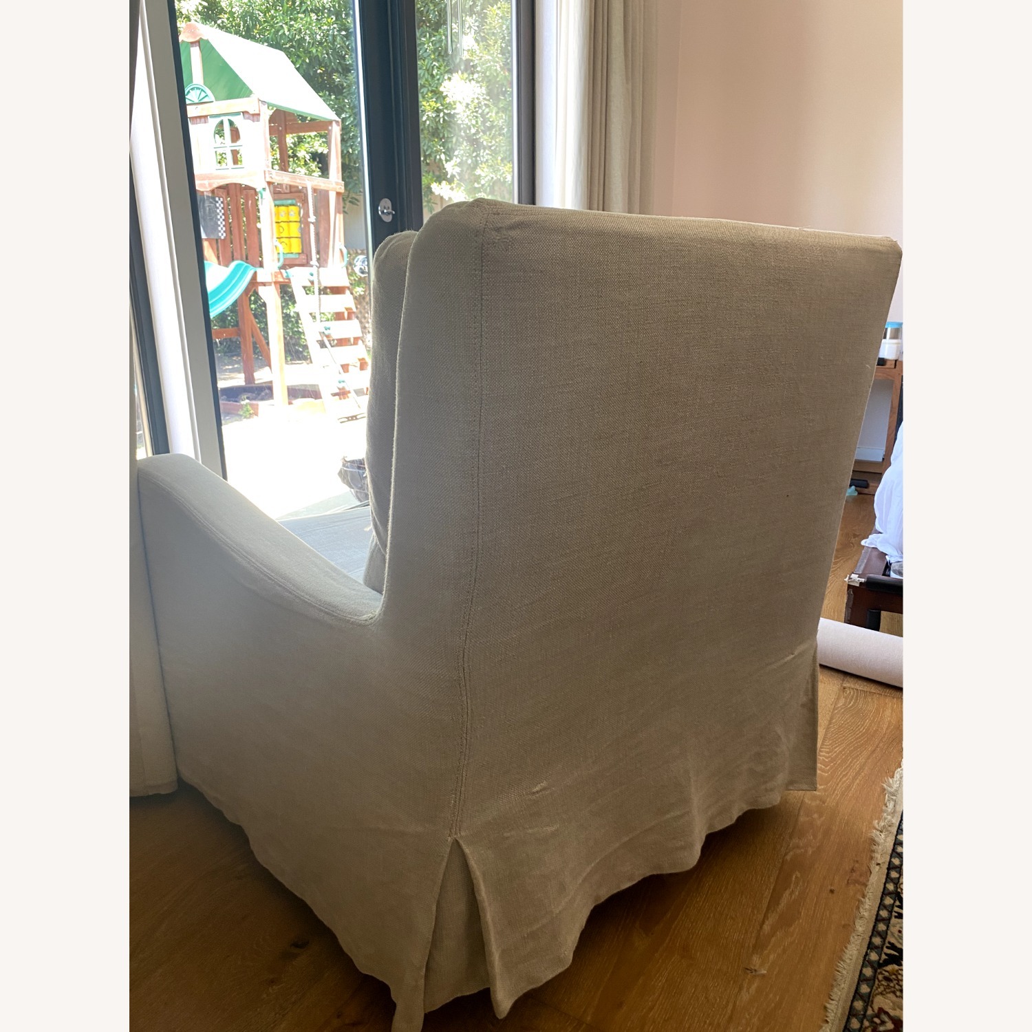 Restoration Hardware Belgian Swivel Glider - image-4