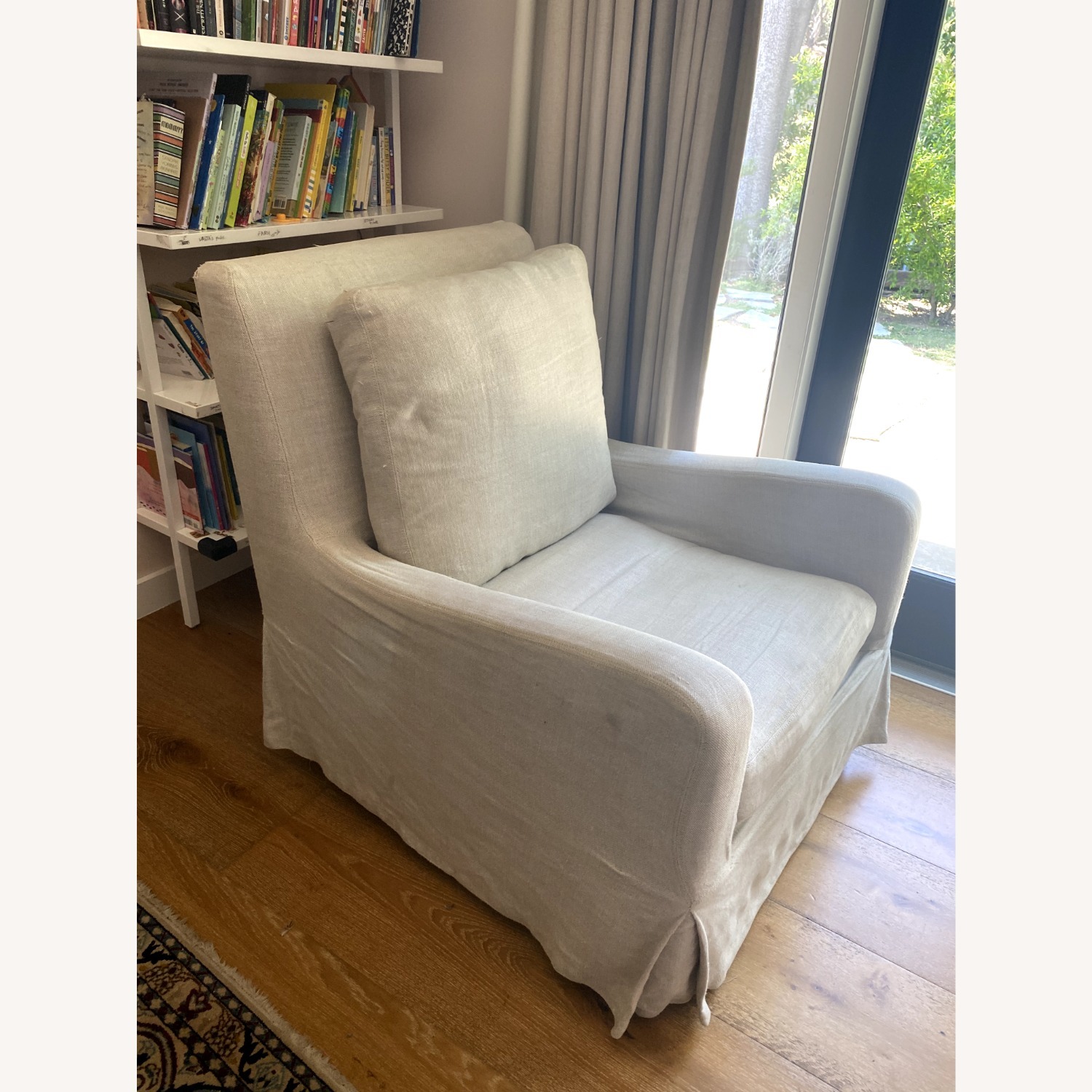 Restoration Hardware Belgian Swivel Glider - image-1