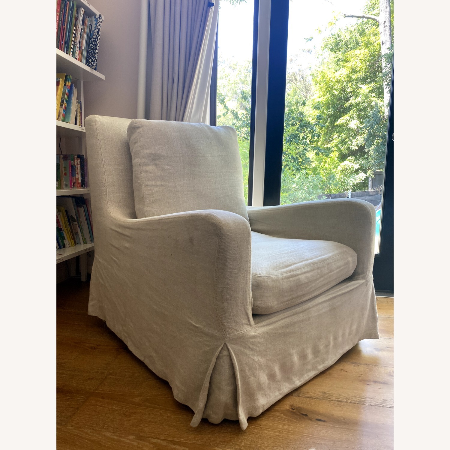 Restoration Hardware Belgian Swivel Glider - image-7