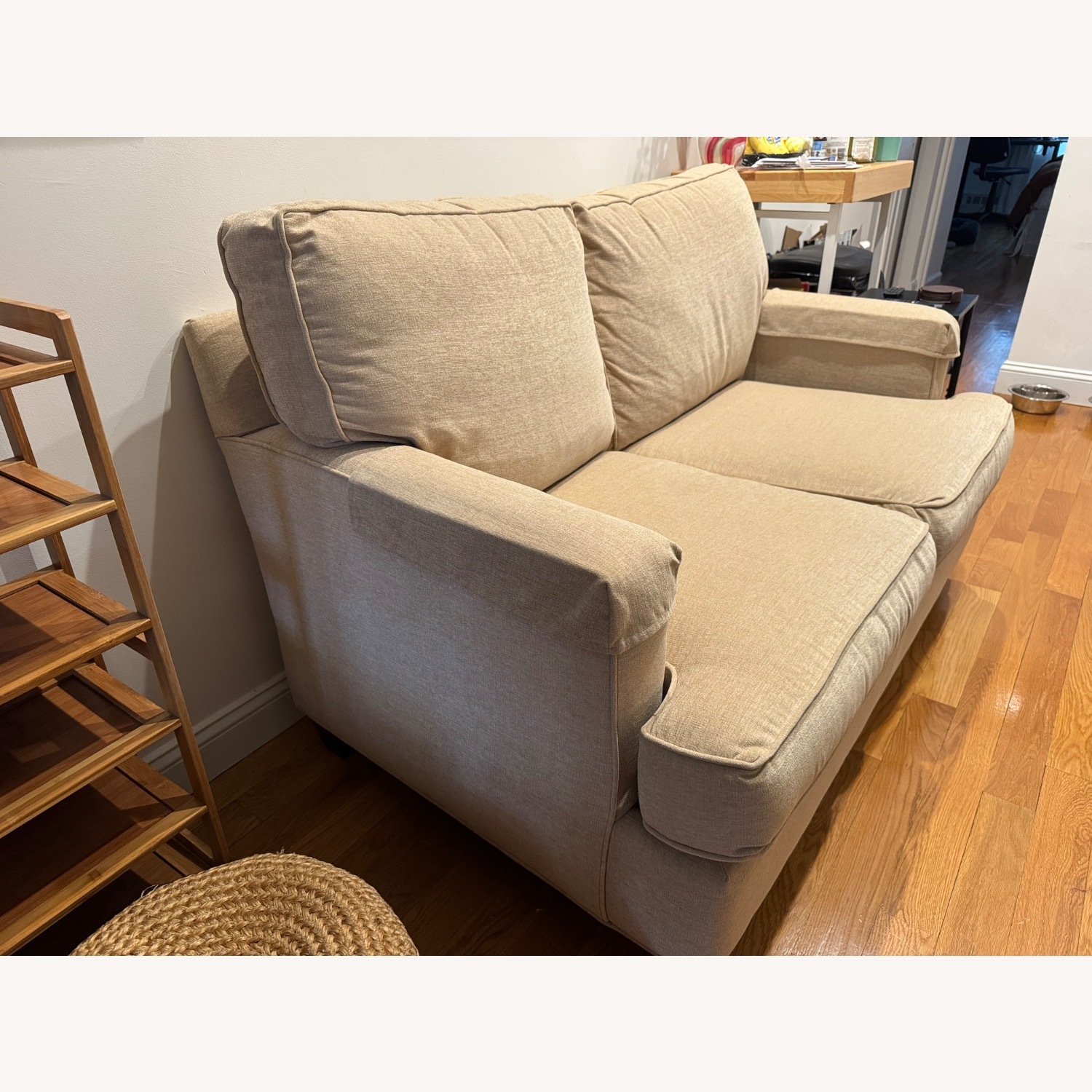 Bassett Furniture Track Arm Loveseat - image-3