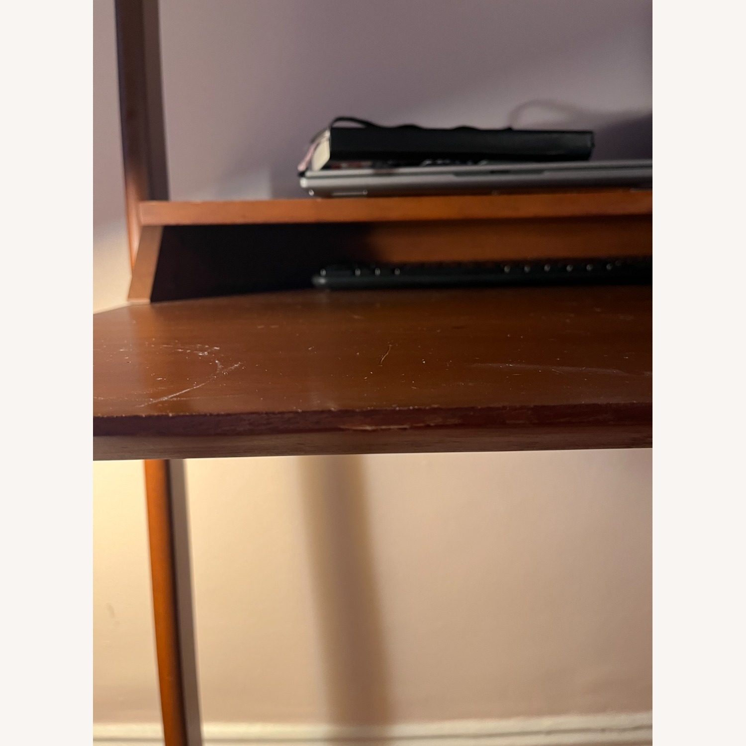 Rare Scandinavian Designs Magrit Wall Desk & Bookshelf - image-4