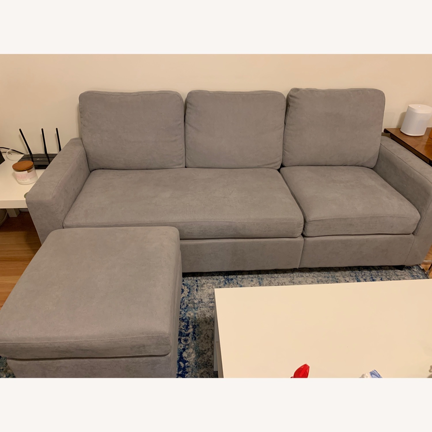 Amazon Hobay Grey Sofa - image-1