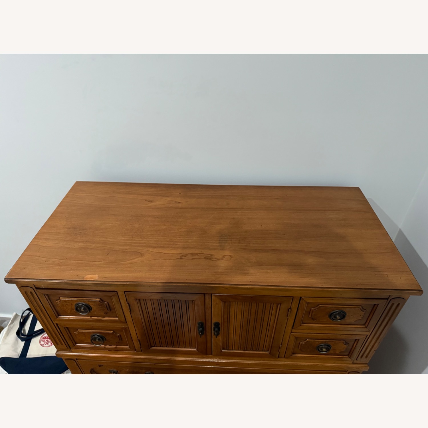 Vintage Dresser Seven Drawer Gentleman's Chest - image-3