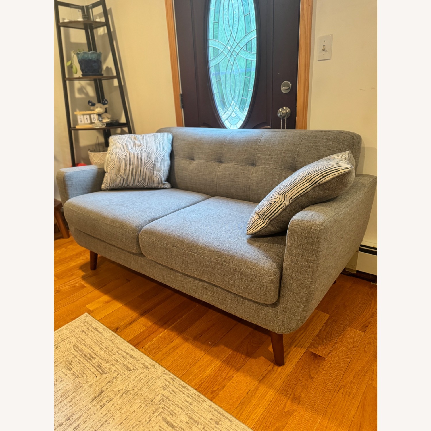 Bettie Gray 65'' Loveseat - image-1